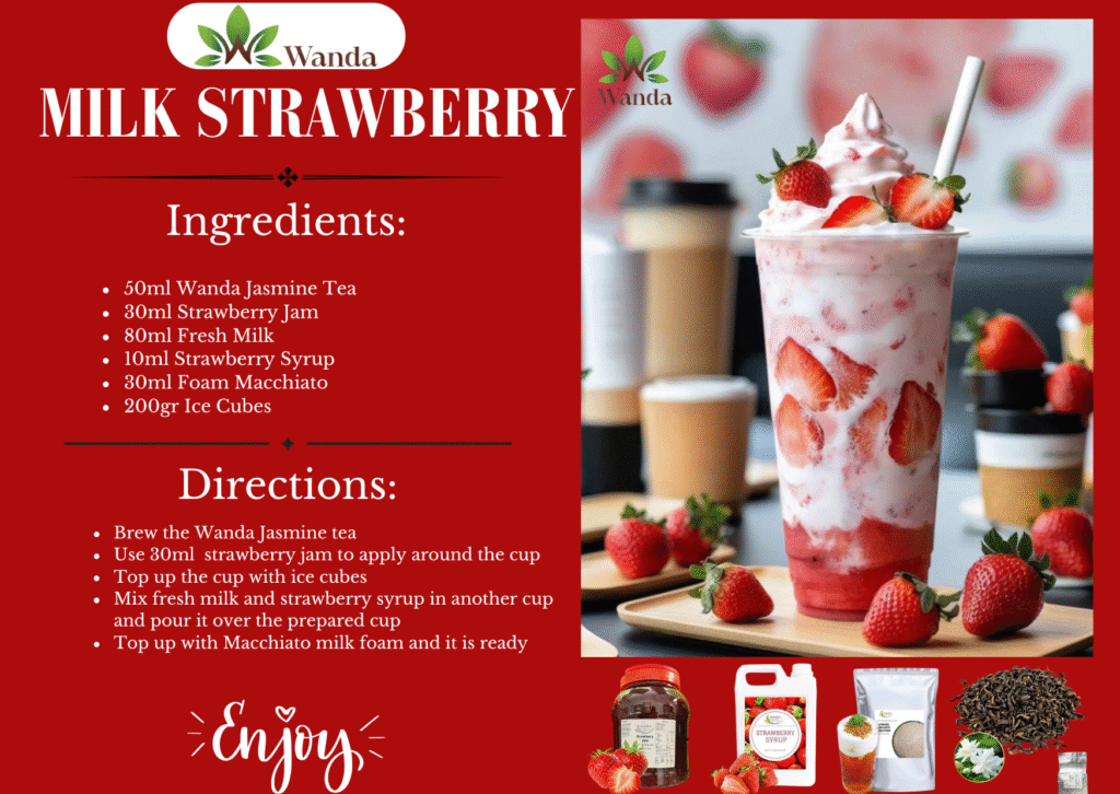 Milk Strawberry