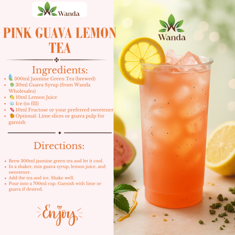 GUAVA LEMON TEA – 700ML