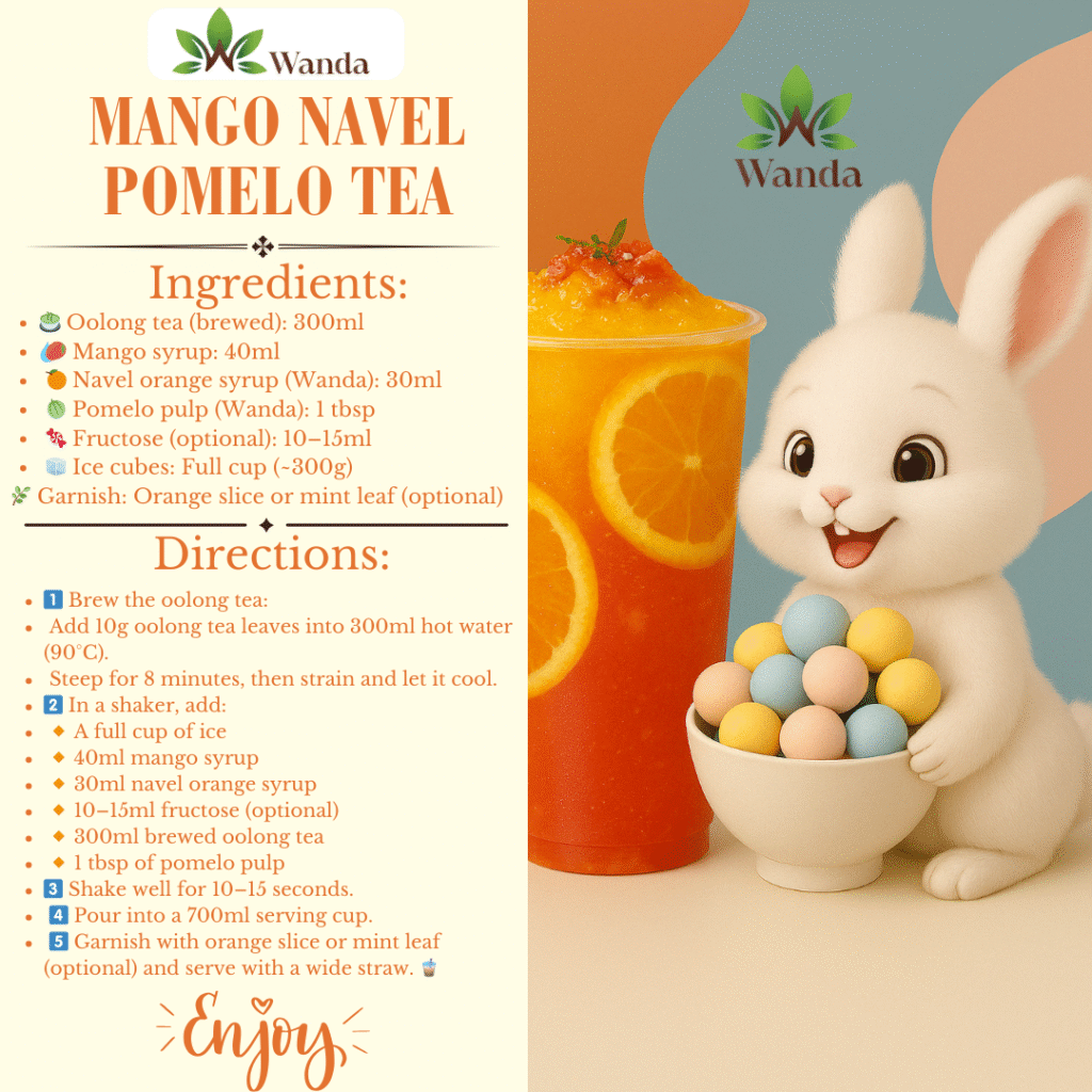 Mango Navel Orange Pomelo Tea