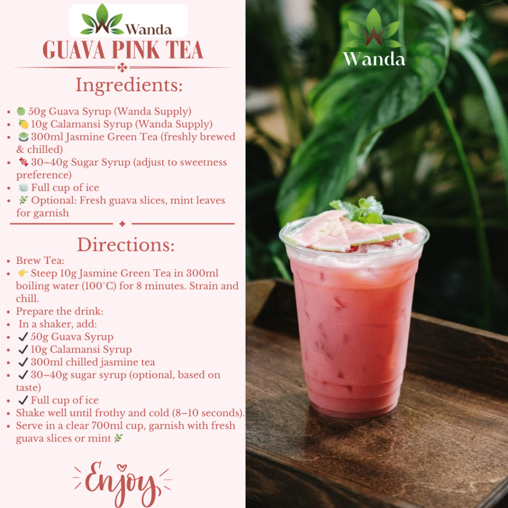 Guava Pink Tea Recipe