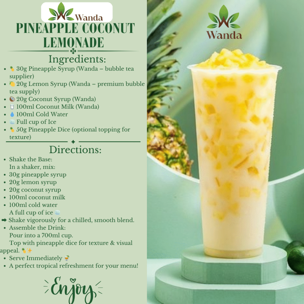 Pineapple Coconut Lemonade