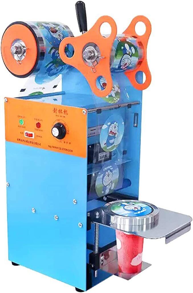 Wipe Down the Sealing Machine After Every 20 Cups