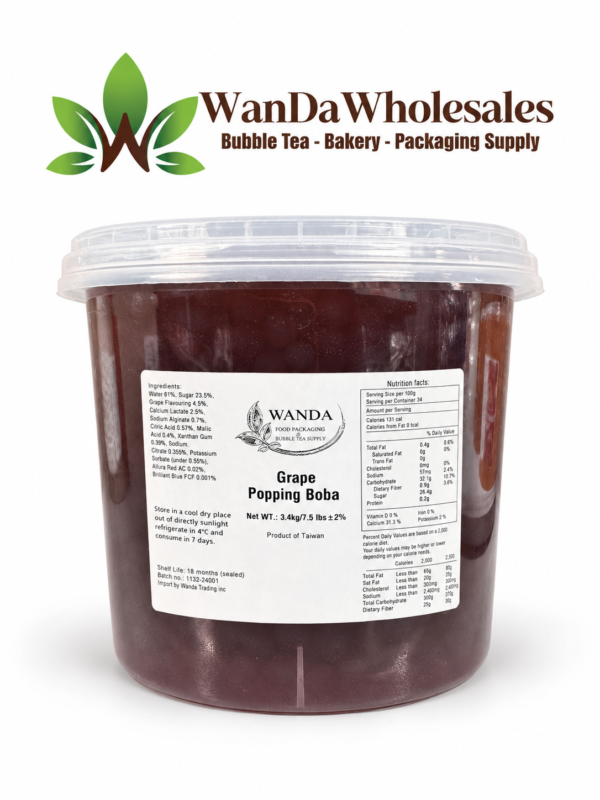 Grape Popping Boba - 3.4kg