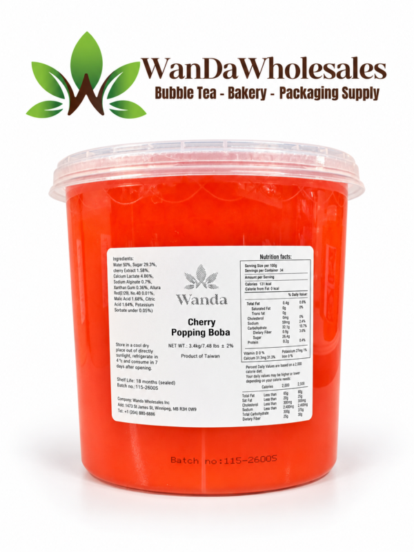 Cherry Popping Boba - 3.4kg