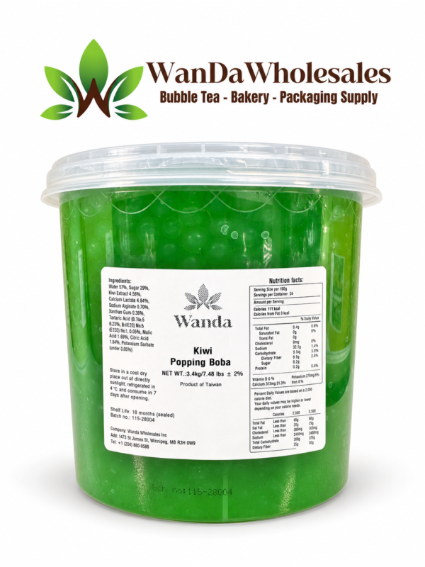 Kiwi Popping Boba - 3.4kg