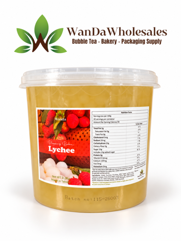 Lychee Popping Boba - 3.4kg