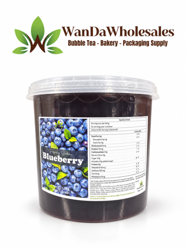 Blueberry Popping Boba - 3.4kg