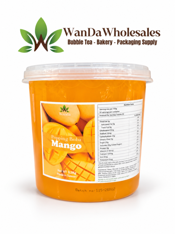 Mango Popping Boba - 3.4kg