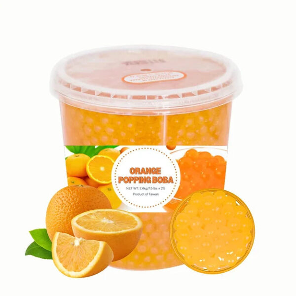 Orange Popping Boba - 3.4kg