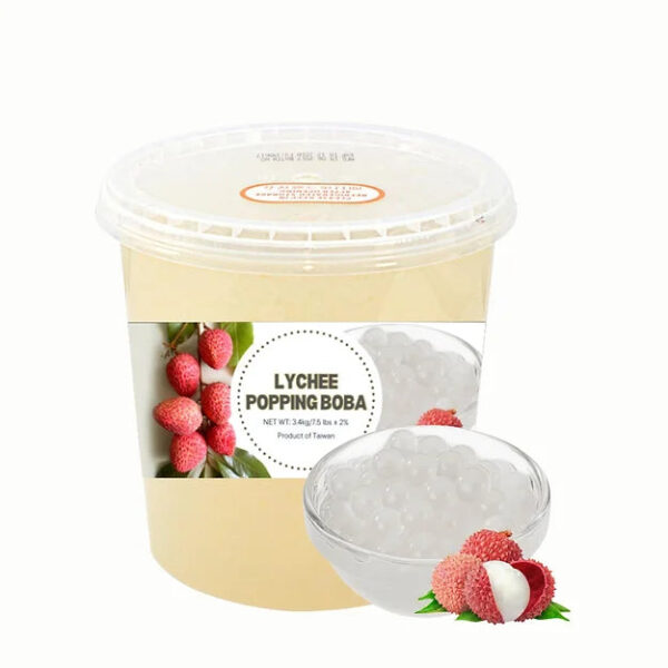 Lychee Popping Boba - 3.4kg