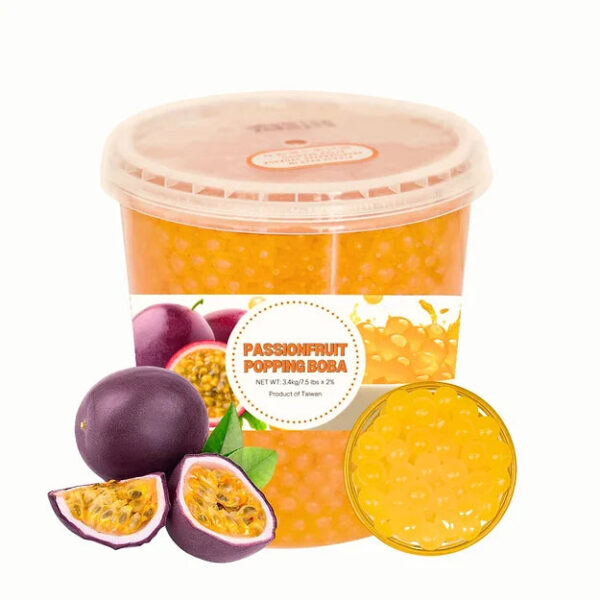 Passionfruit Popping Boba - 3.4kg
