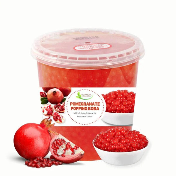 Pomegranate Popping Boba - 3.4kg