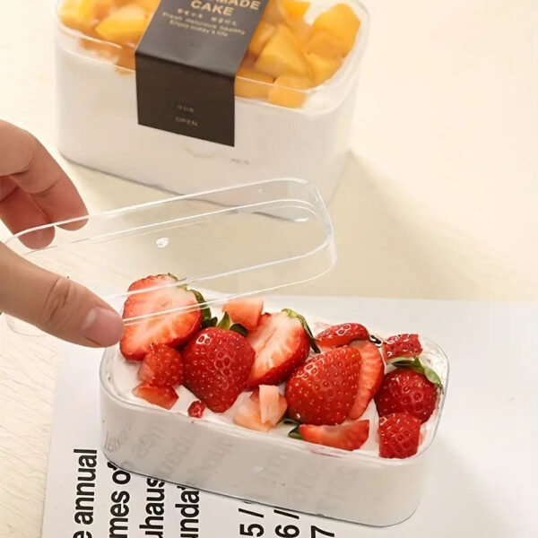 Small Rec Cake Container 4.72x2.36x2.36'' (320pcs)