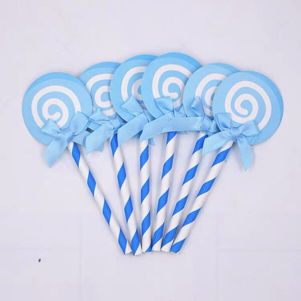 Lollipop Paper Topper (6pcs)