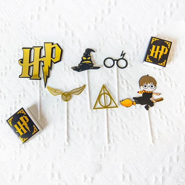 Harry Porter Paper Topper (8pcs)