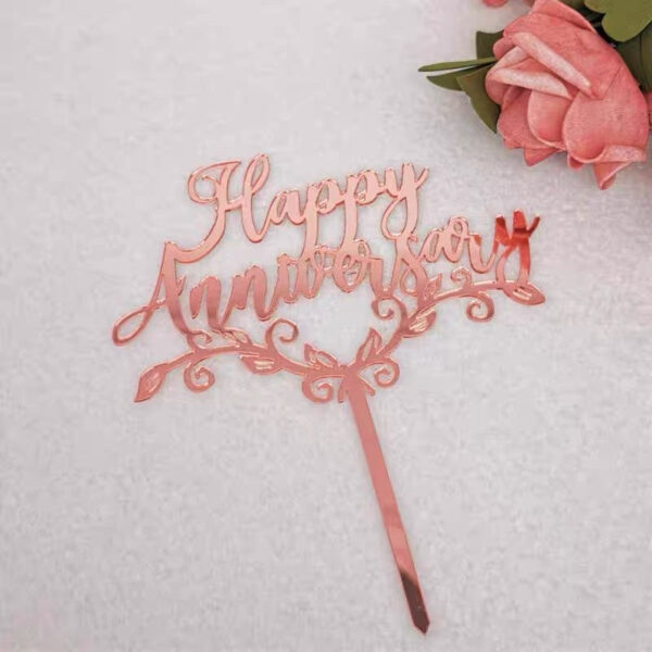 Anniversary Acrylic Topper