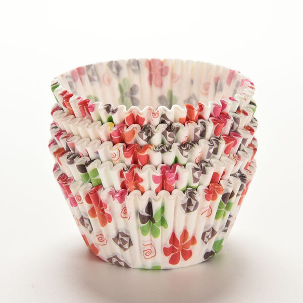 Flowers Cupcake Liner (100pcs)
