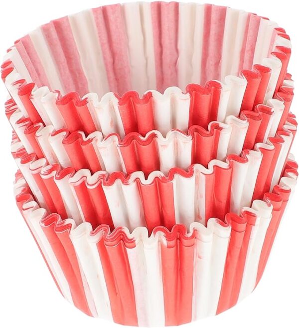 Red White Cupcake Liner (100pcs)