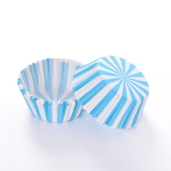 White Blue Cupcake Liner (100pcs)