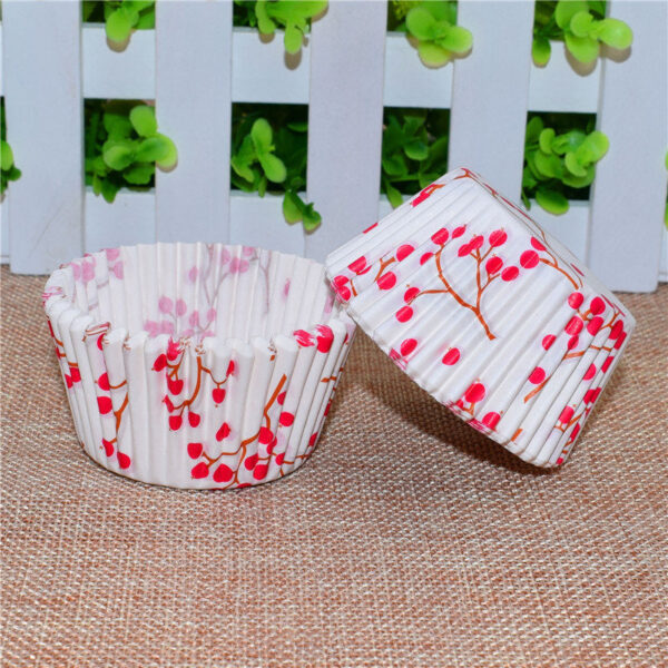 Red Cherries Cupcake Liner (100pcs)