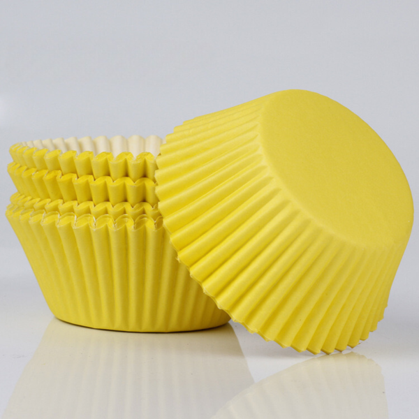 Yellow Cupcake Liner (100pcs)