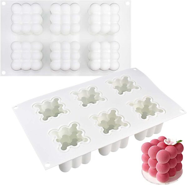 Square Silicone Mold (White)