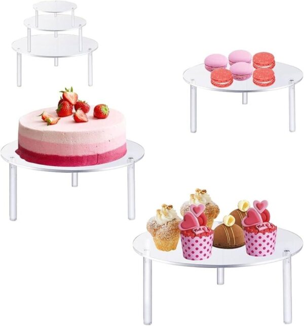 Clear Cake Stand