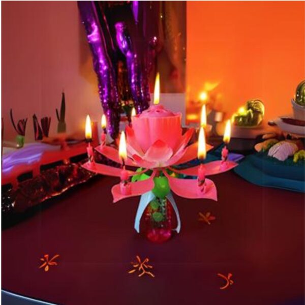 Music Lotus Candles