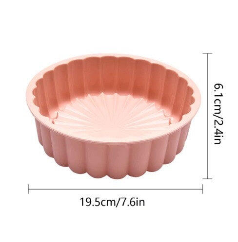 Silicone Patterned Cake Pan