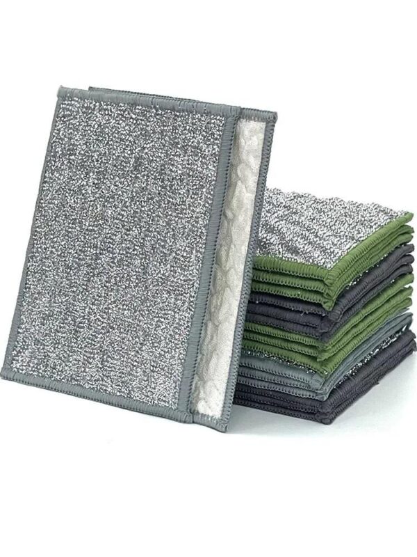 3pcs Cleaning Cloth (Random Color)