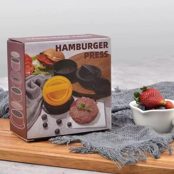 Plastic single Burger Prep