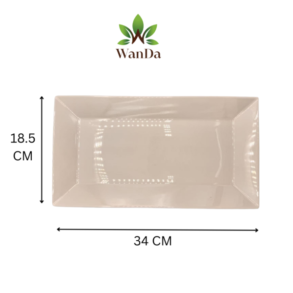ML-Rectangular Plate 34x18.5cm