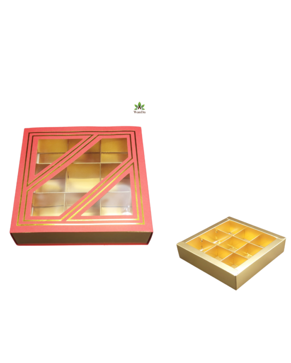 9-Compartment Paper Box