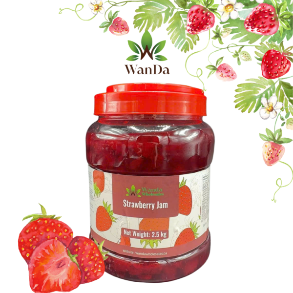 Strawberry Pulp Jam-2.5kg - CN