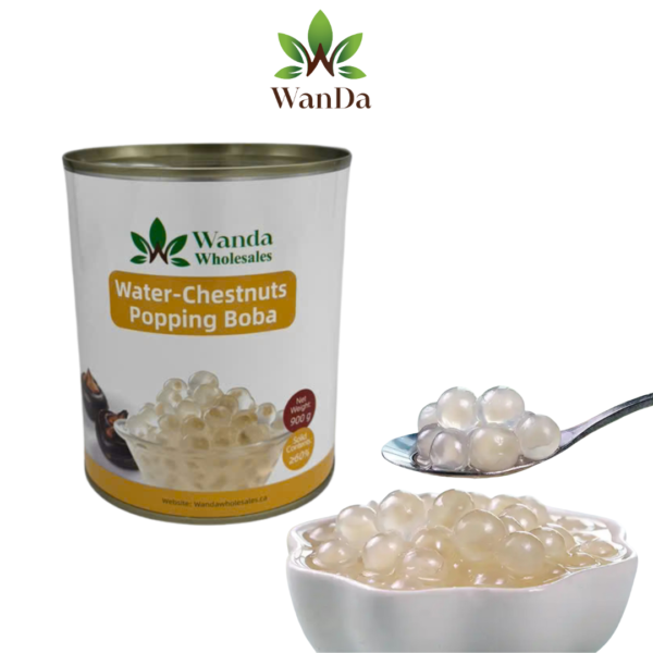 Water Chestnuts Popping Boba-900g - CN