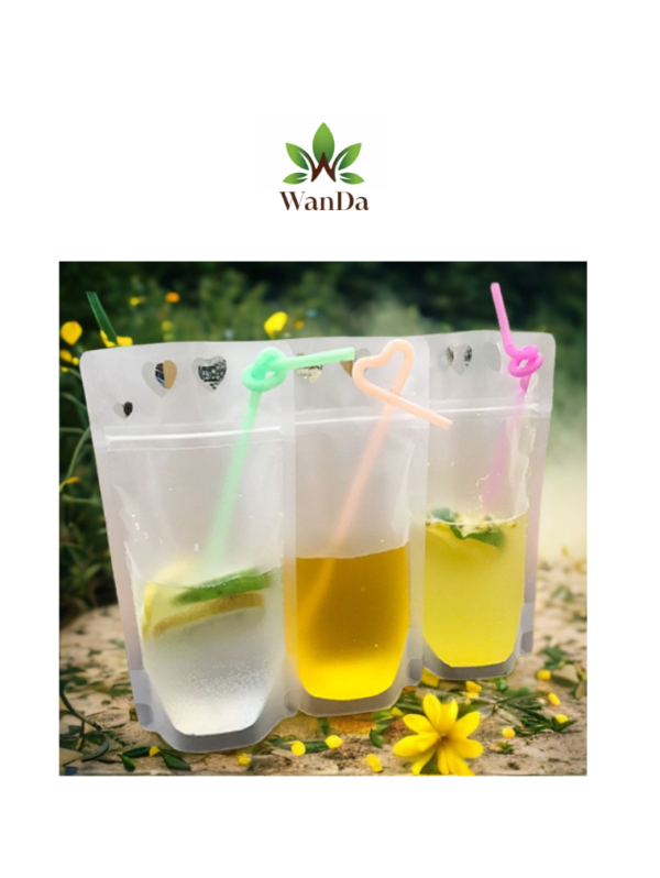Drink Bag w/ Handle (100pcs/pack)