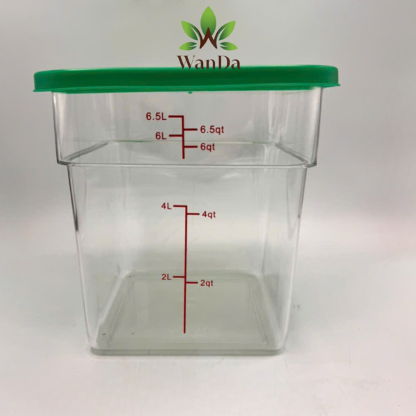 Square Food Storage Container with lids