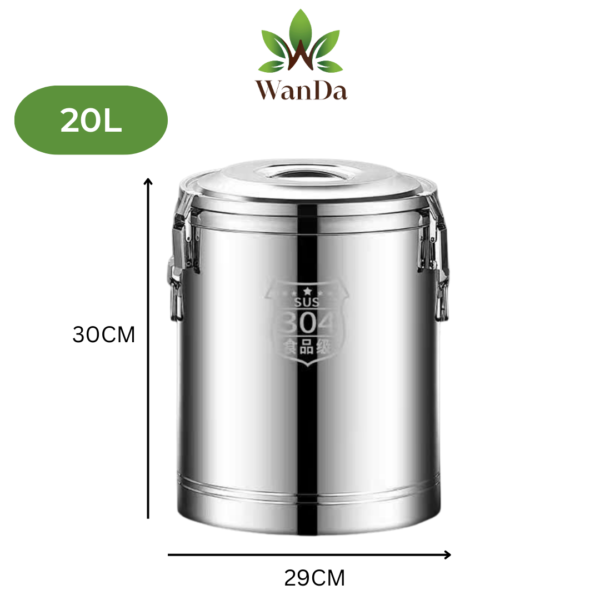 Stainless Steel Thermal Bucket