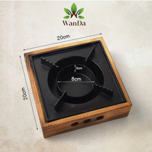 Iron Stove For Food Warmer-20x20cm