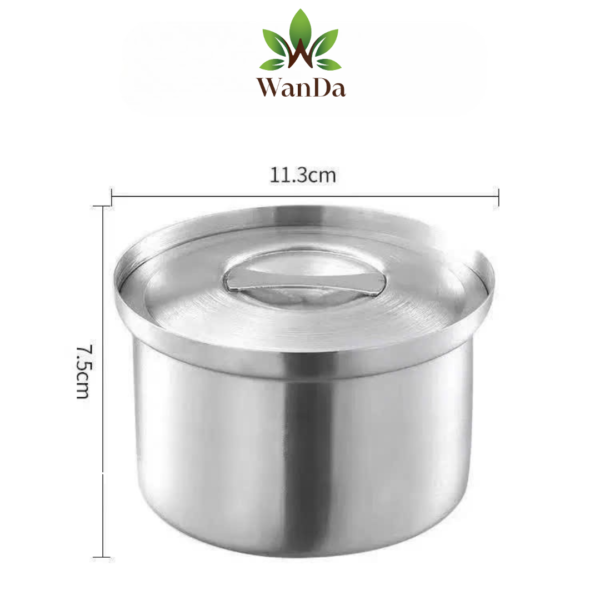 Stainless Steel Stew Pot (450ml)
