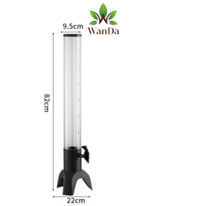 Clear Beer Tower Dispenser
