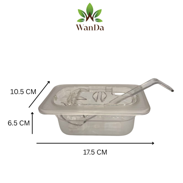 Food Service Can With Lid & Spoon