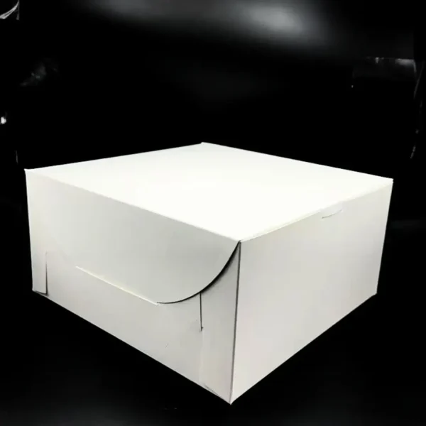 10'' White Cake Box No Window (H10'')