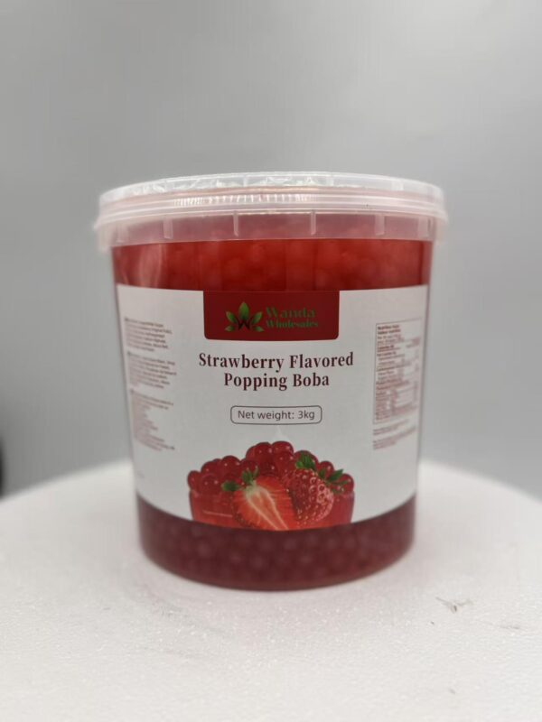 Strawberry Popping Boba-3kg