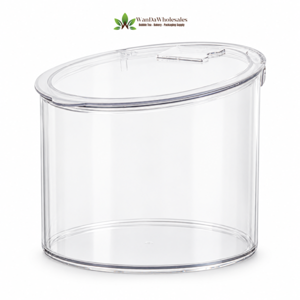 Airtight Round Acrylic Display 9L