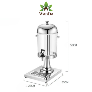 Juice Dispenser With SS Flat Stand 1