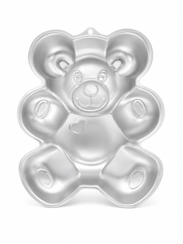 Bear Shape Silver Cake Pan