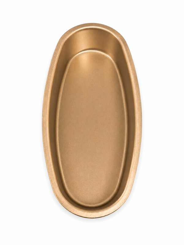 Golden Oval Cake Pan