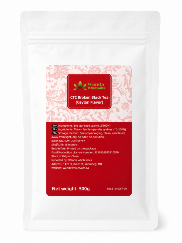 CTC Broken Black Tea (Ceylon Flavour) - 500g