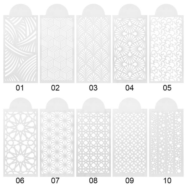 Cake Decorative Stencil Templete/pcs